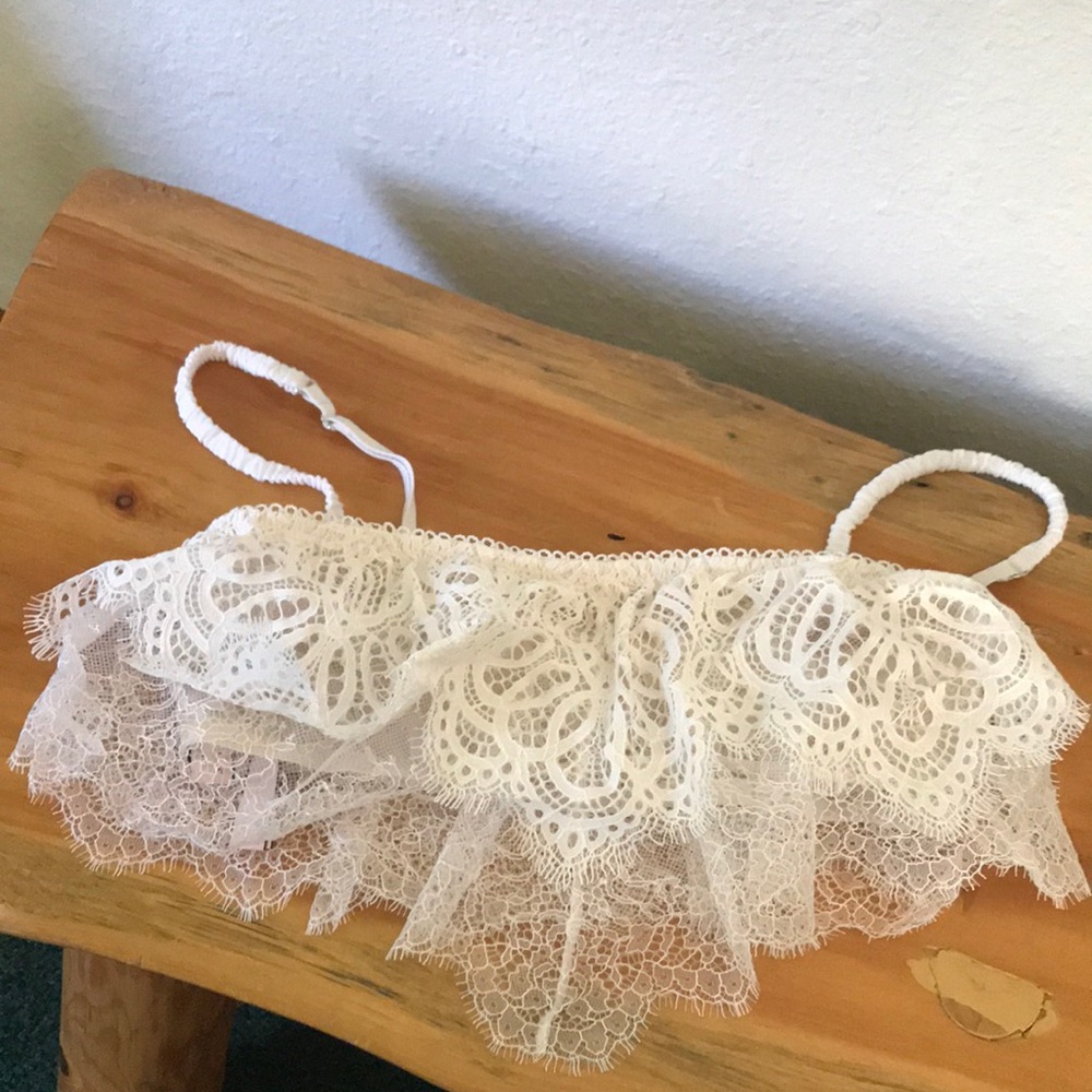 VS Triangle Lace Bralette